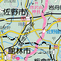 Kanto map